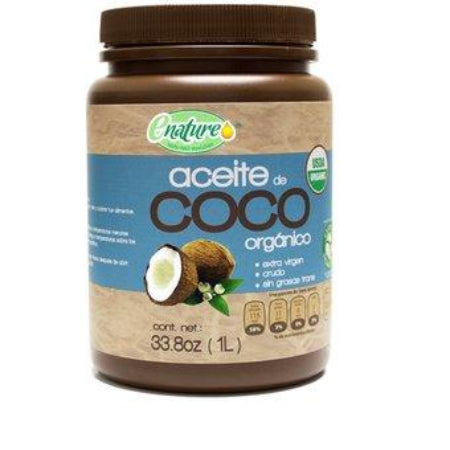 ACEITE DE COCO ENATURE EXTRA VIRGEN 1LT